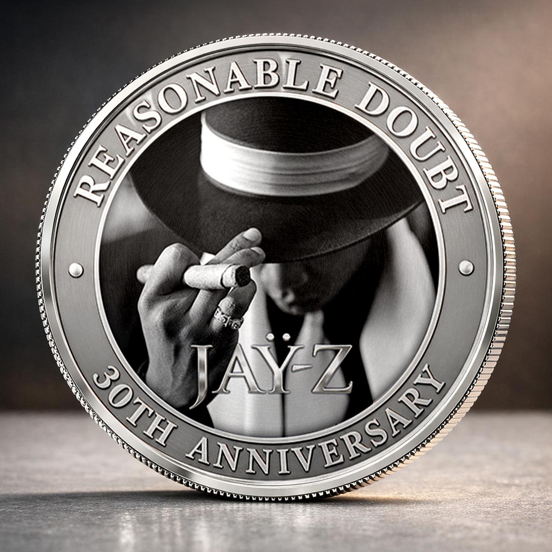 JAŸ-Z Reasonable Doubt 30th Anniversary Commemorative Coin – HOATT19994