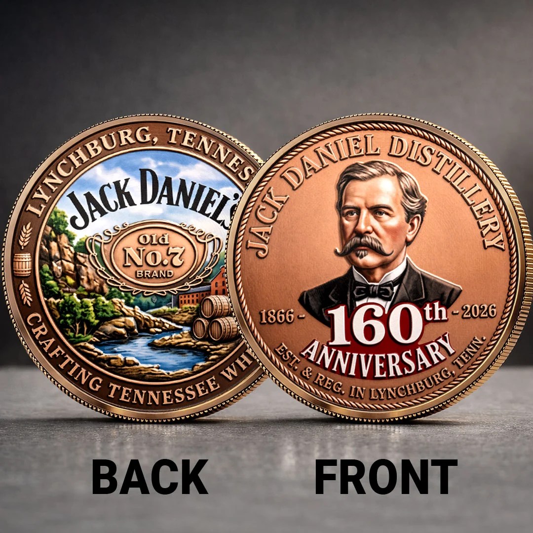 Jack Daniel's 160th Anniversary Commemorative Coin – TANTN25268