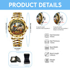 Jack Daniel's 160th Anniversary Alloy Luxury Quartz Watch – TMTHU3711