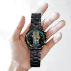 Personalized Jacksonville Jaguars Black Stainless Steel Watch – TANTN16018