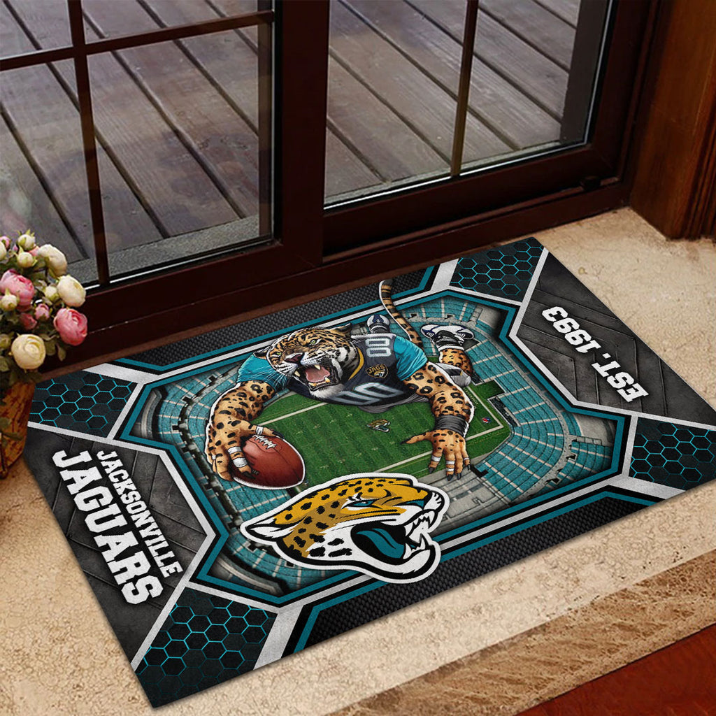 Jacksonville Jaguars Custom Doormat – HOATT12622