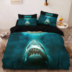 Jaws 3-Piece Duvet Bedding Set – MAITM 11116