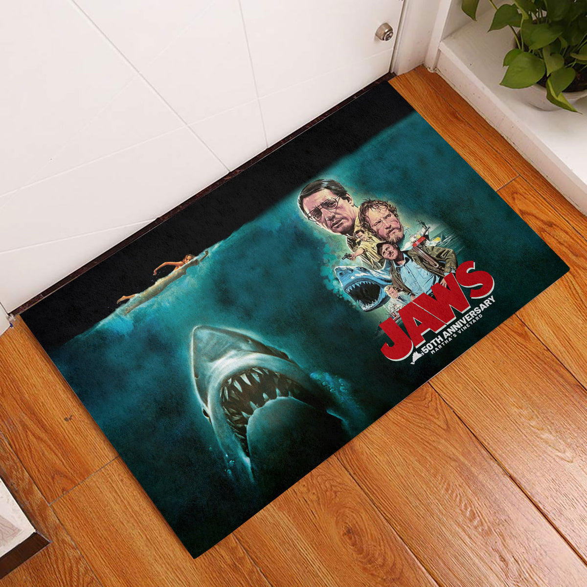 Jaws Custom Doormat – HOATT 10576