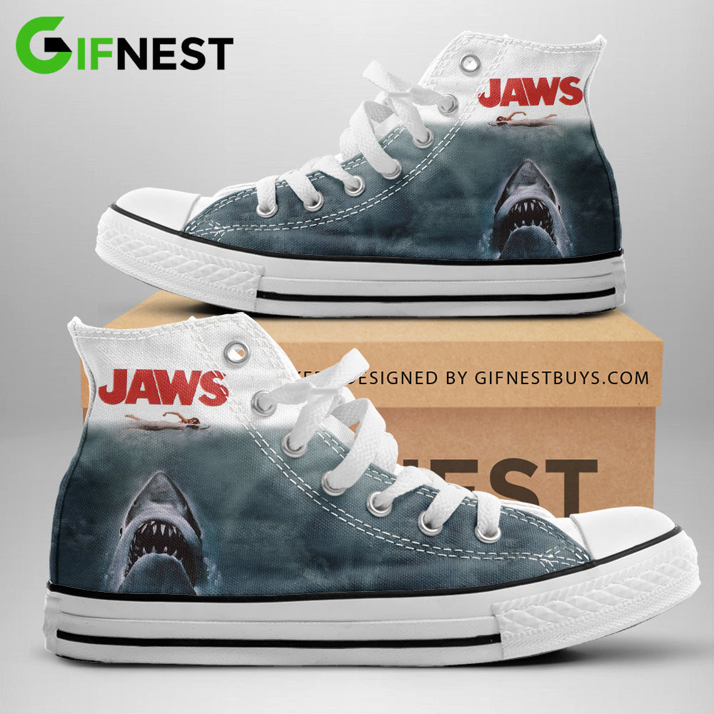 Jaws High Top Canvas Shoes – MAITM 11134