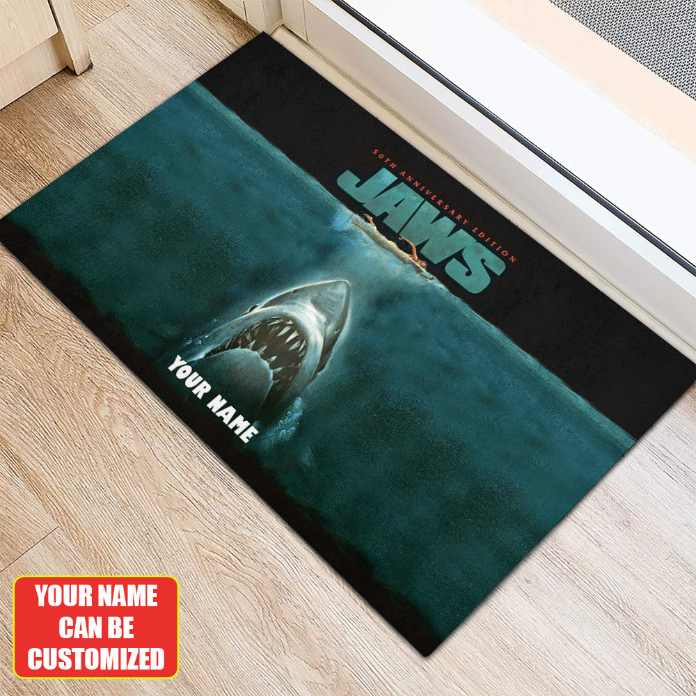 Personalized Jaws Custom Doormat – TANTN 12362