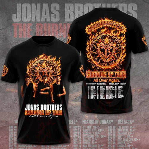 Jonas Brothers Tour 2026 3D Apparel – GNE8843