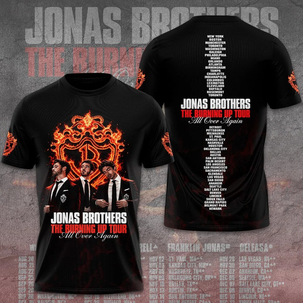 Jonas Brothers Tour 2026 3D Apparel – GNE8845