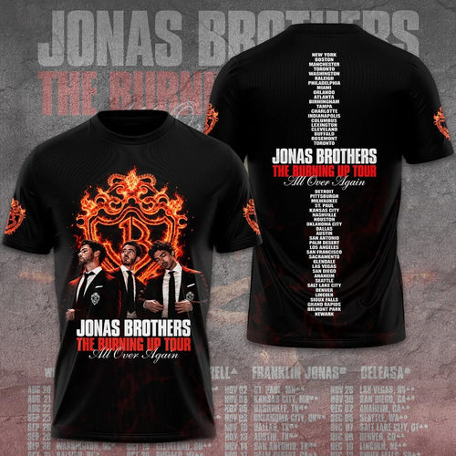 Jonas Brothers Tour 2026 3D Apparel – GNE8845
