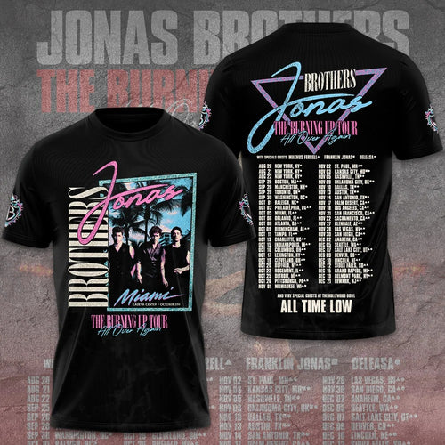 Jonas Brothers Tour 2026 3D Apparel – GNE8981