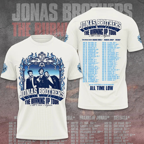 Jonas Brothers Tour 2026 3D Apparel – GNE8984