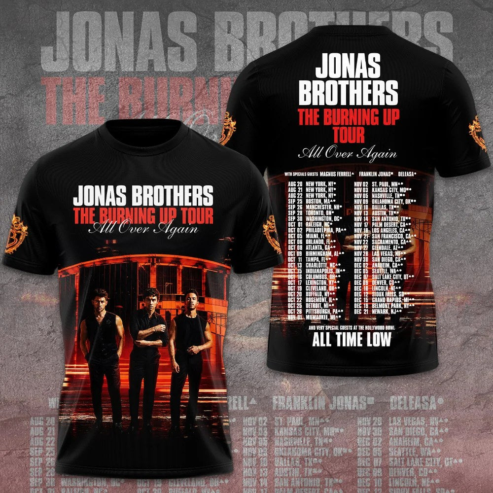 Jonas Brothers Tour 2026 3D Apparel – GNE8222