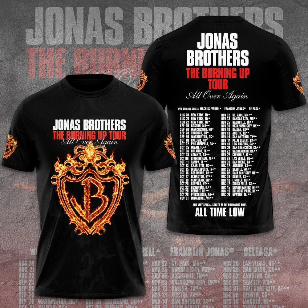 Jonas Brothers Tour 2026 3D Apparel – GNE8223