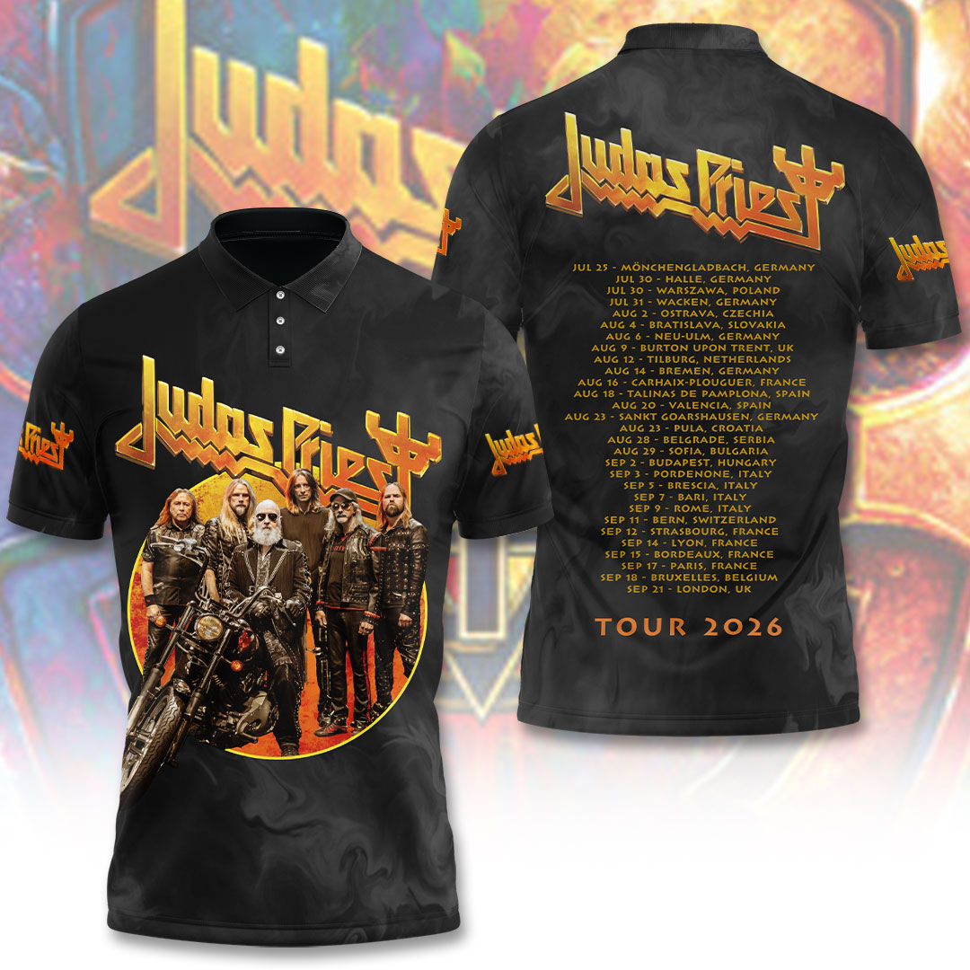 Judas Priest Tour 2026 3D Apparel – TANTN22207