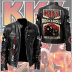 KISS Motorcycle Leather Jacket – TMTHU2233
