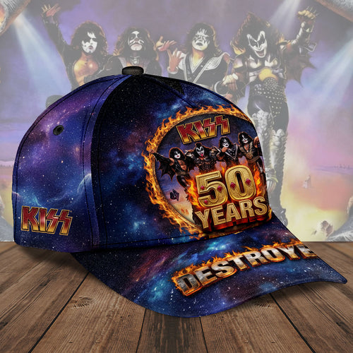 KISS Destroyer 50th Anniversary 2026 Classic Cap – TMTHU7087