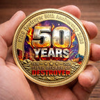 KISS Destroyer 50th Anniversary 2026 Commemorative Coin – TMTHU5334