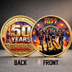 KISS Destroyer 50th Anniversary 2026 Commemorative Coin – TMTHU5334