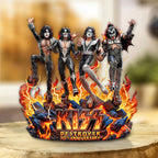 KISS Destroyer 50th Anniversary 2026 Custom Shape Acrylic Plaque – TMTHU4845