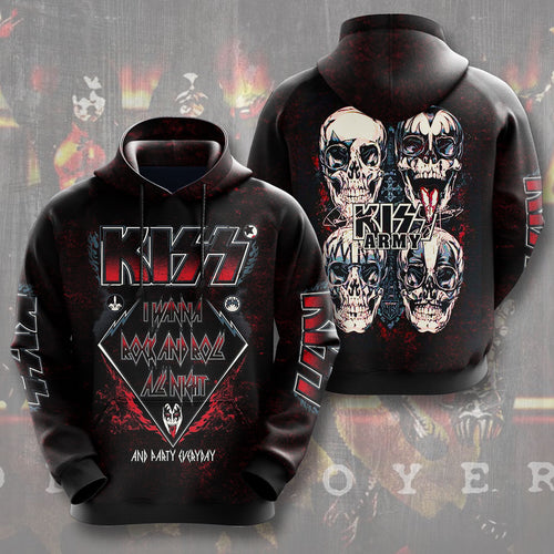 Kiss Band 3D Apparel – GNE 2172