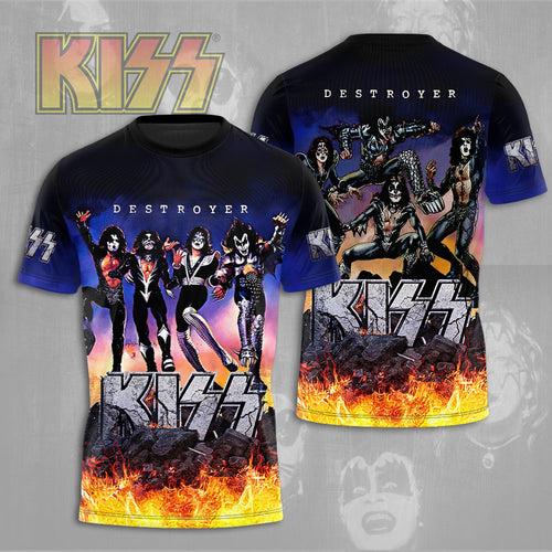 Kiss Band 3D Apparel – GNE NEW229
