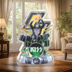 KISS x Peter Criss Custom Shape Acrylic Plaque – HOATT16278