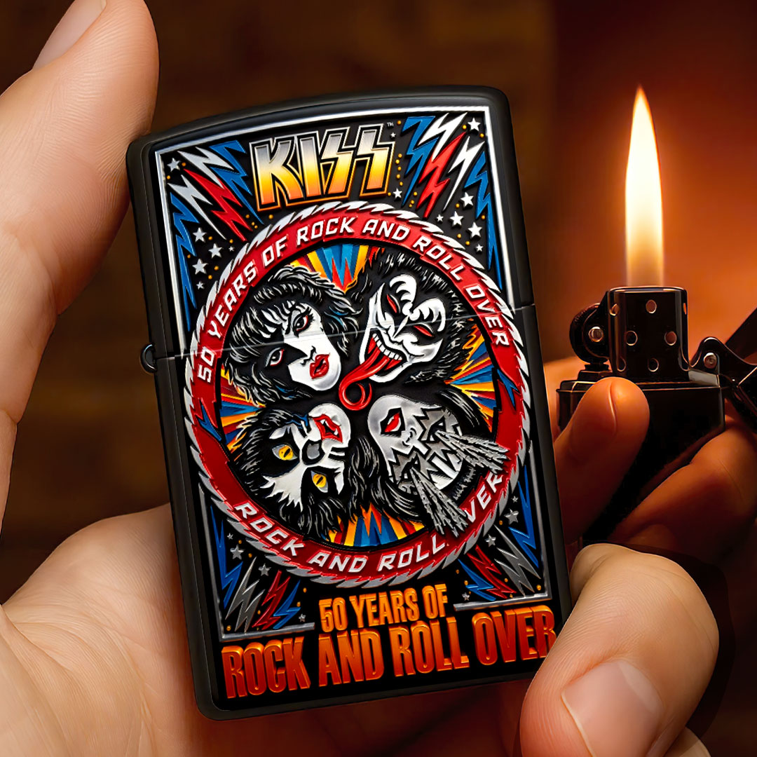 KISS Zippo Lighter Case (No Insert) – TMTHU5173