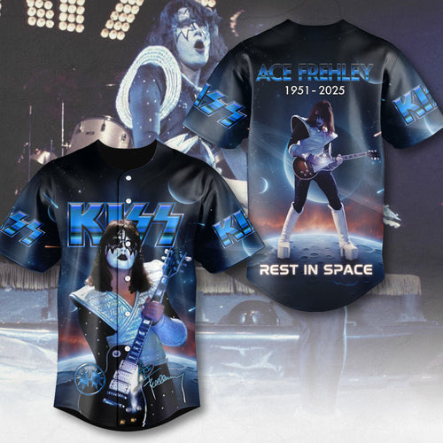 KISS x Ace Frehley Baseball Jersey – MAITM13582