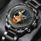 KISS x Ace Frehley Black Stainless Steel Watch – MAITM13468