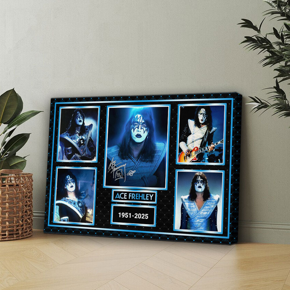 KISS x Ace Frehley Canvas With Inner Frame – HOATT13984