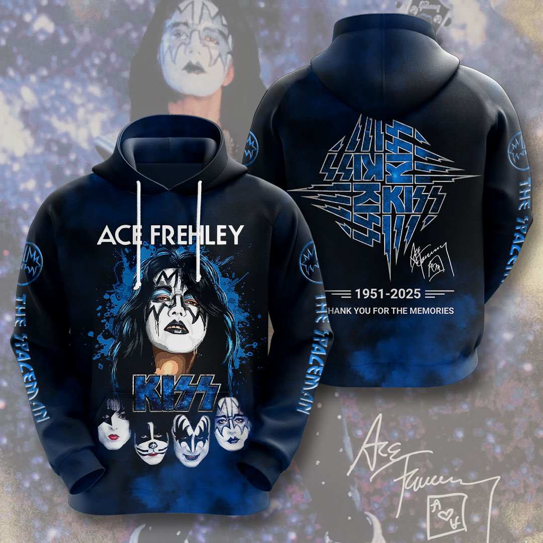 KISS x Ace Frehley 3D Apparel – HOATT13993