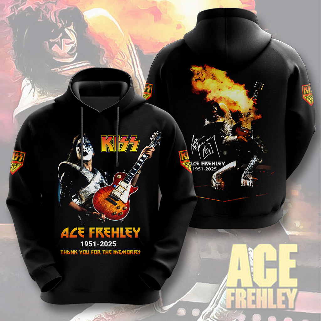 KISS x Ace Frehley 3D Apparel – HOATT14093