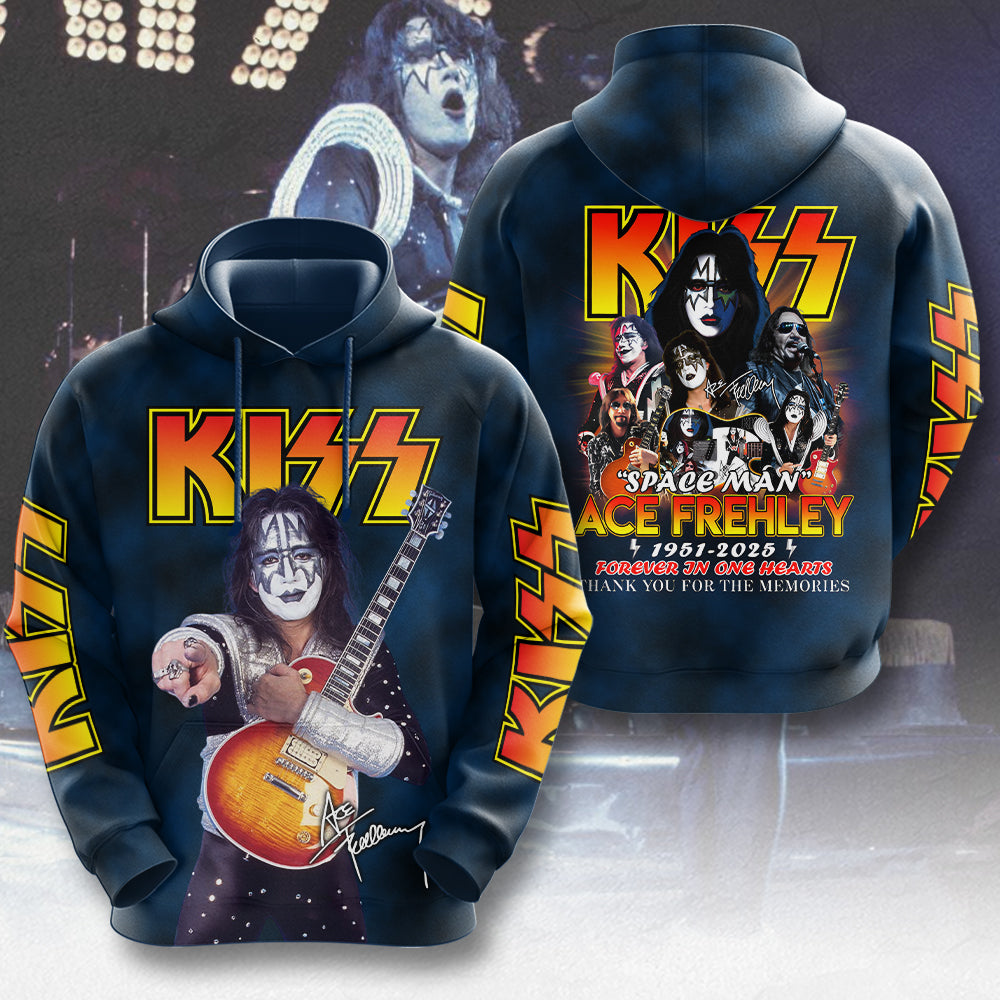 KISS x Ace Frehley 3D Apparel – MAITM13516