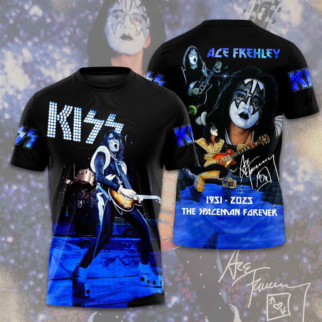 KISS x Ace Frehley 3D Apparel – HOATT13933