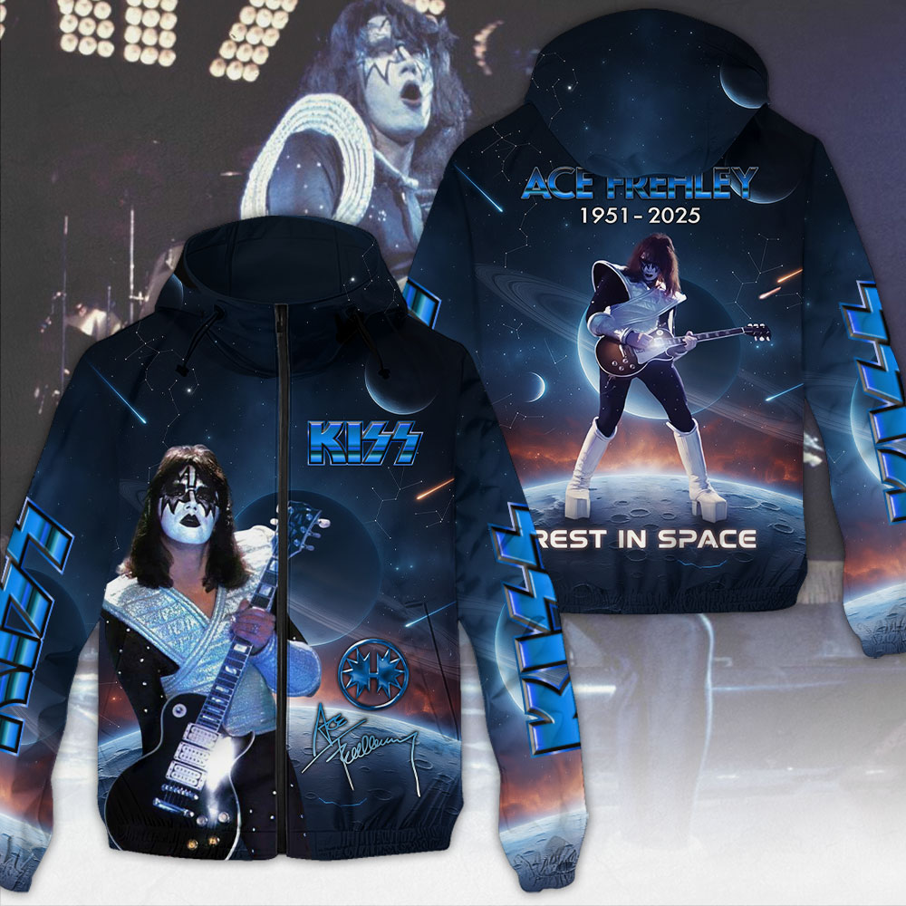 KISS x Ace Frehley 3D Windbreaker Jacket – MAITM13610