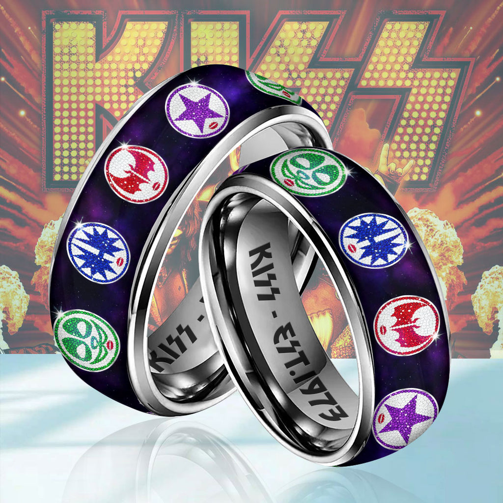 KISS Custom Alloy Ring – TMTHU1567