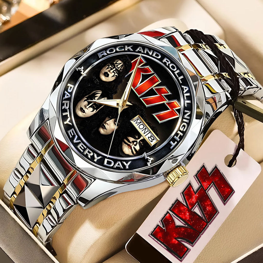 KISS Alloy Luxury Quartz Watch – TMTHU3358