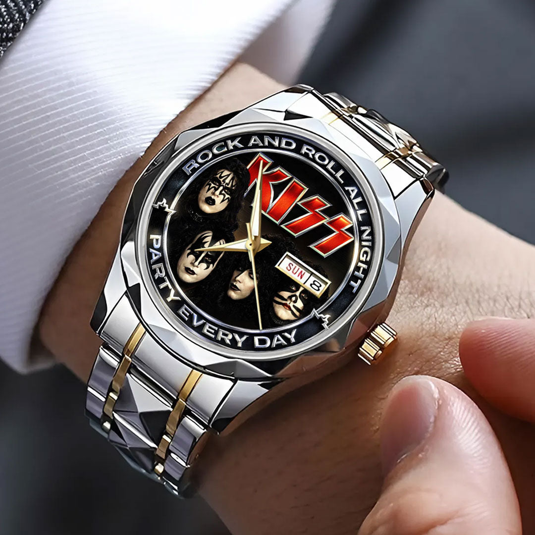 KISS Alloy Luxury Quartz Watch – TMTHU3358