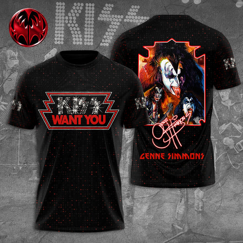 Kiss Band 3D Apparel – GNE 2026