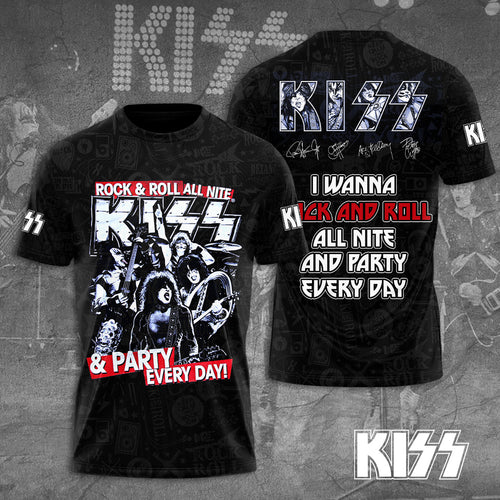 Kiss Band 3D Apparel – GNE 508
