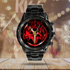 KISS Black Stainless Steel Watch – GNE 409