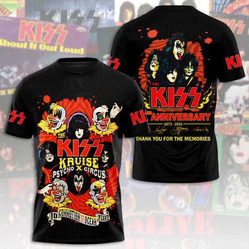 Kiss Band 3D Apparel – GNE NEW11