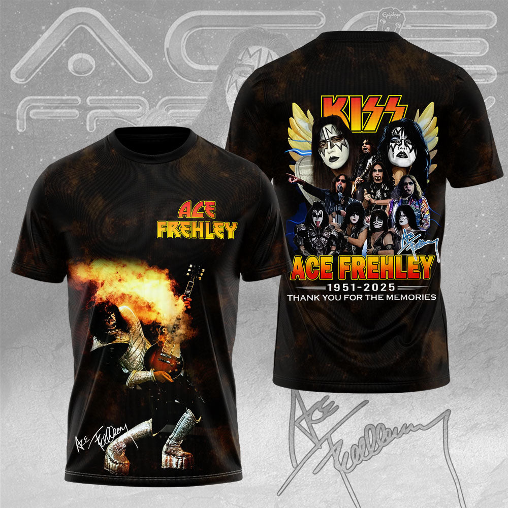 KISS x Ace Frehley 3D Apparel – TMTHU1650