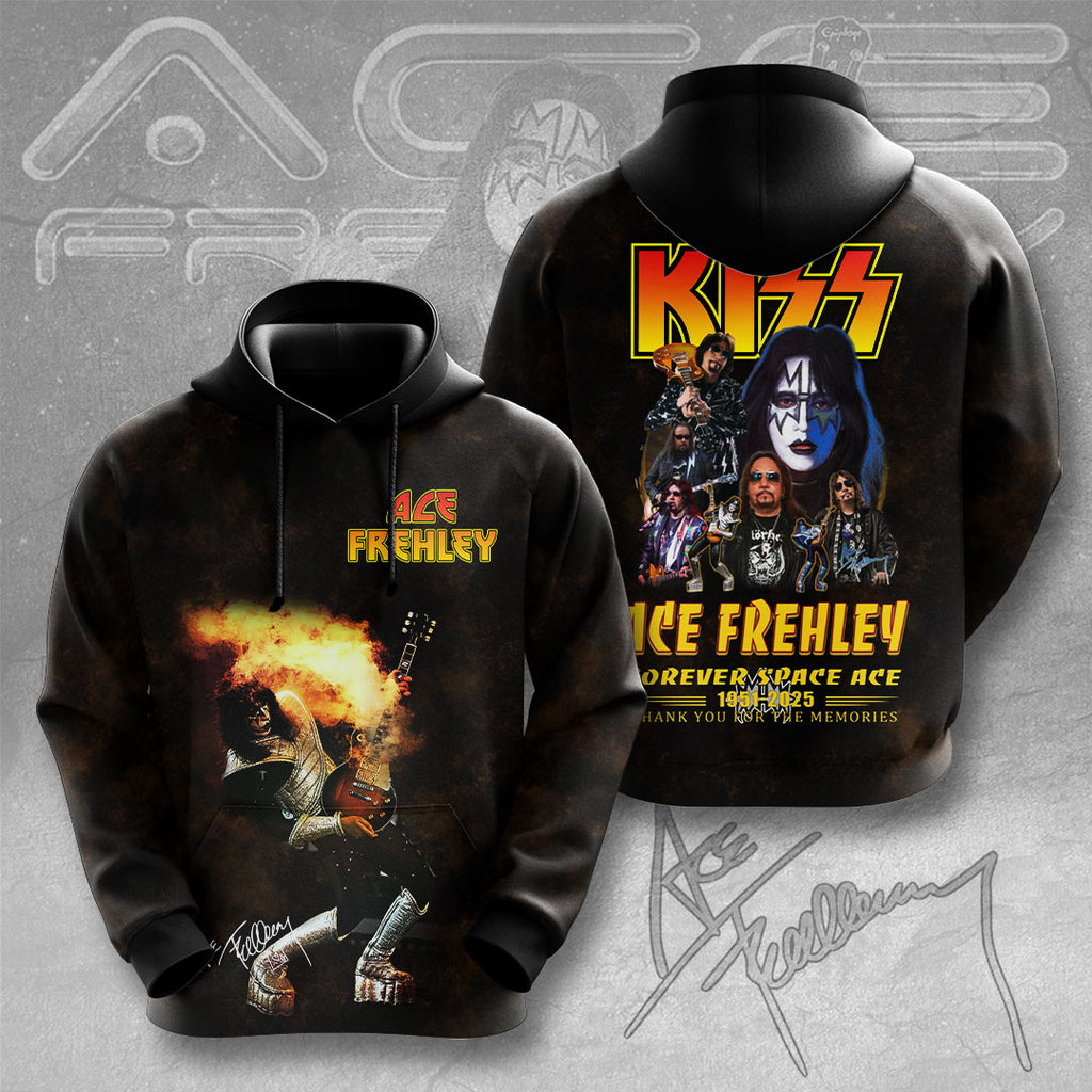 KISS x Ace Frehley 3D Apparel – TMTHU1595