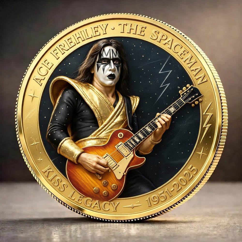 KISS x Ace Frehley Commemorative Coin – GNE5686