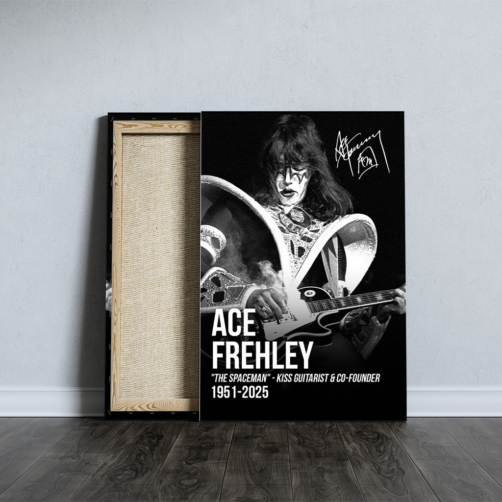 KISS x Ace Frehley Rectangle Canvas With Inner Frame – GNE4576