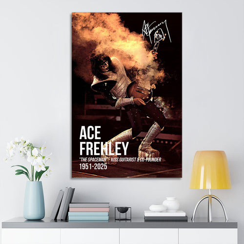 KISS x Ace Frehley Rectangle Canvas With Inner Frame – GNE4577