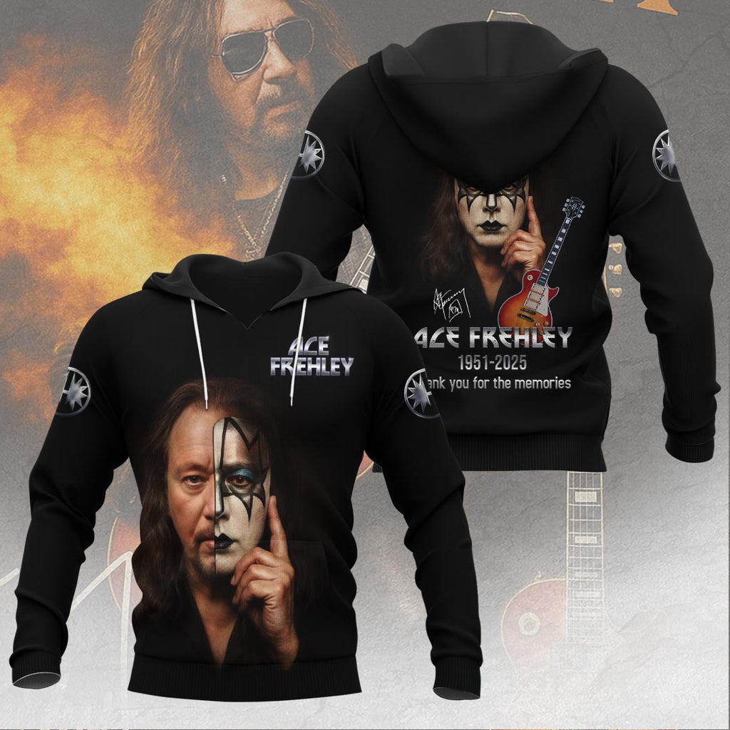 KISS x Ace Frehley 3D Apparel – GNE4579