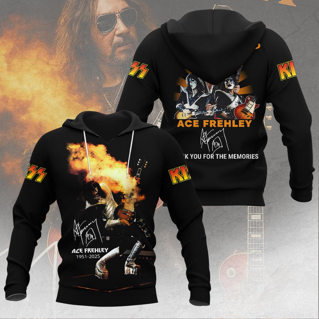 KISS x Ace Frehley 3D Apparel – HOATT14129