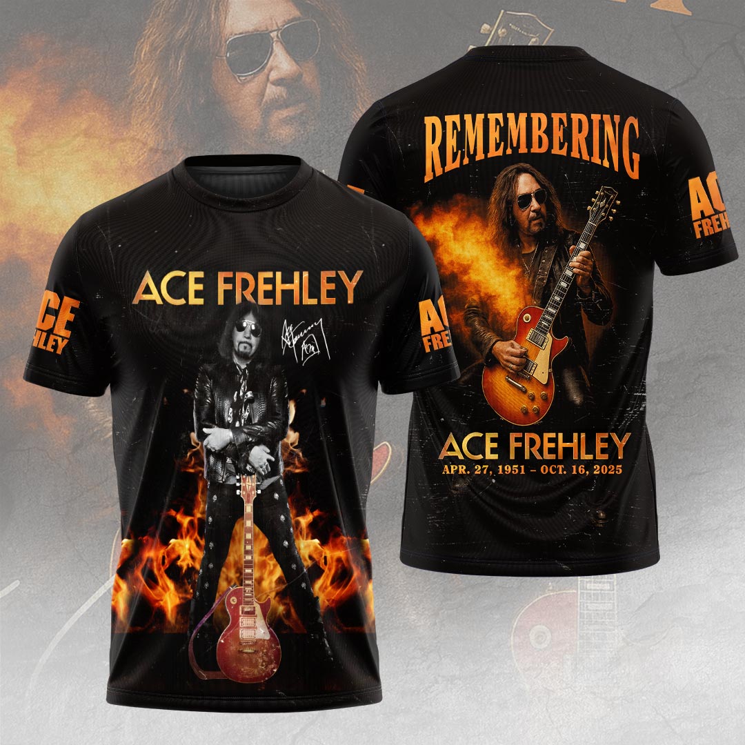 KISS x Ace Frehley 3D Apparel – GNE4563