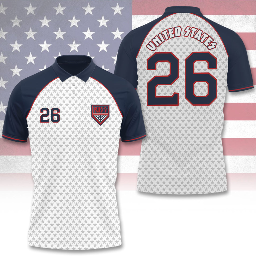 KISS x USA Team World Cup 2026 3D Apparel – TANTN23723